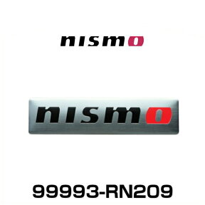 NISMO ニスモ 99993-RN209 メタルエンブレム シルバー