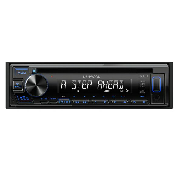 KENWOOD ケンウッド U340L CD/USB/iPodレシーバー MP3/WMA/WAV※/FLAC※対応