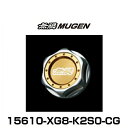 無限 MUGEN 15610-XG8-K2S0-CG HEXAGON OIL FILLER CAP ヘキサゴンオイルフィラーキャップ シャンパンゴールド その1