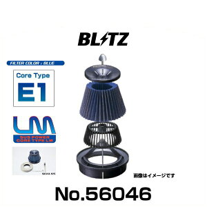 BLITZ ブリッツ No.56046 クレスタ、チェイサー、マークII用 サスパワーコアタイプLM エアクリーナー