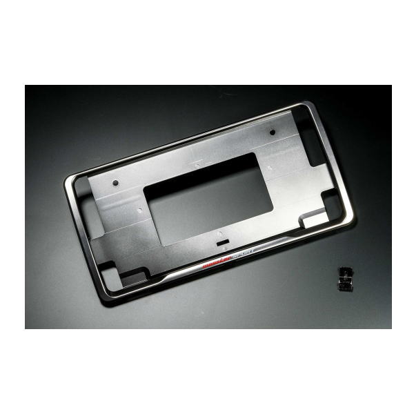 Monster SPORT モンスタースポーツ 794100-0000M チタンシルバー ナンバーフレーム スズキ車