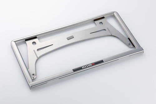 NISMO ニスモ 96210-RN025 ブラッククロームメッキナンバープレートリム ノート（E13）、ノート オーラ（E13）のサムネイル