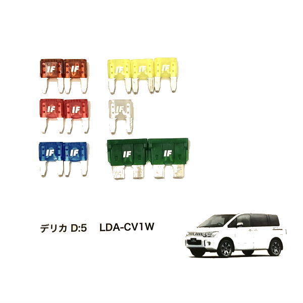 ICE FUSE アイスヒューズ IF-DD5(LDA-CV1W)-ST 三菱デリカD:5 LDA-CV1W 前期ディーゼル車専用スタートヒューズセット