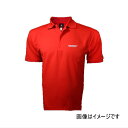 Monster SPORT モンスタースポーツ ZWS74RLL レッド LLサイズ MONSTER刺繍ポロシャツ (半袖)