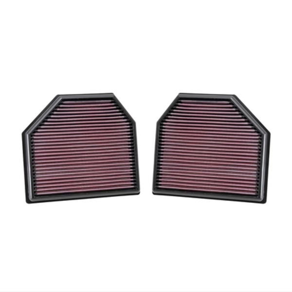K&N 33-2488 エアフィルター BMW 4シリーズ F82/3シリーズ F80/2シリーズ F87 純正交換タイプ (2個入り) リプレスメント 正規品