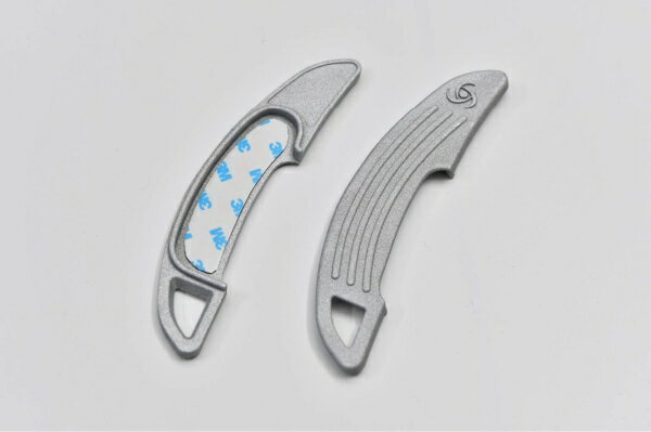 CodeTech コードテック CO-APS-002 パドルエクステンション シルバー 純正パドルシフトをサイズアップ アバルト500・595・695・500C・595C・695C(2)