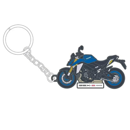 SUZUKI スズキコレクション 99000-79NK0-040 ラバーキーホルダー GSX-S1000 プレゼント スズキ純正グッズ SUZUKI スズキコレクション 99000-79NK0-040 ラバーキーホルダー GSX-S1000 プレゼント スズキ純正グッズ