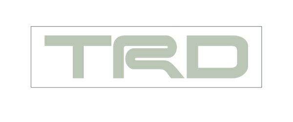 TRD TB011-00002 カッティングステッカ−(小)