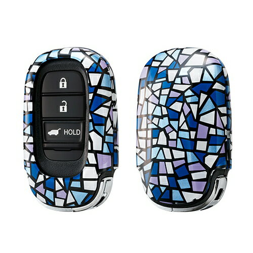 HONDA ホンダ純正 08F44-PM4-0B0A(08F44PM40B0A) 樹脂製携帯リモコンカバー ステンドグラス キーカバー