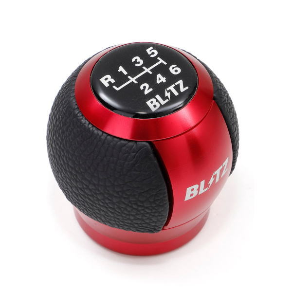 BLITZ ブリッツ 14014 レザーシフトノブ トヨタ レッド レクサスLBX、トヨタGRカロ...