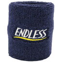 ENDLESS エンドレス GSP-WBN リストバンド ネイビー 縦8cm × 横8cm