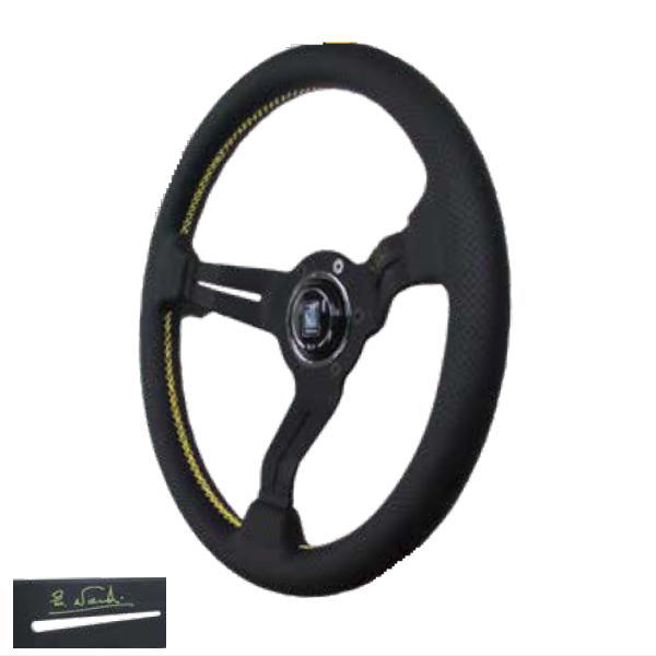 NARDI ナルディ N918 ステアリング ND SPORTS タイプ ラリー 33 BLK パンチングレ...