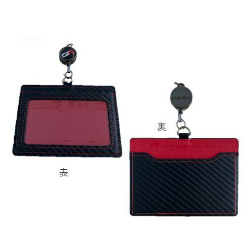 TOYOTA GAZOO Racing TGRC-a233-02 IDカードケース（カーボン調）レッド ガズーレーシングコレクション..