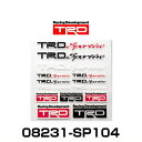 TRD 08231-SP104 TRD Sportivo ミニステッカーセット