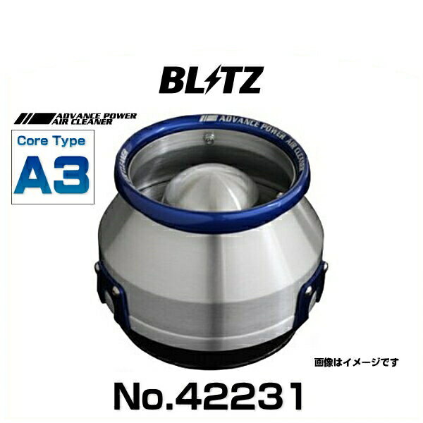 BLITZ ブリッツ No.42231 アドバンスパワーエアクリーナー スカイライン用 コアタイプエアクリーナー