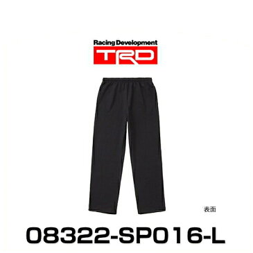 TRD 08322-SP016-L スウェットパンツ Lサイズ ブラック SWEAT PANTS グッズ