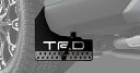 TRD MS328-42002 マッドフラップ ブラック RAV4(5#系)【区分大】