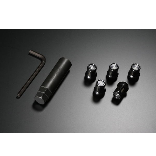 Monster SPORT モンスタースポーツ 684516-0020BK ヘプタゴンホイールナットType-2 ブラック 16個セッ..