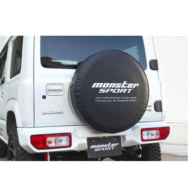 Monster SPORT モンスタースポーツ 771120-5500M スペアタイヤカバーMSロゴ ジムニー [JB64W]用