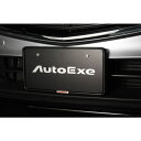 AutoExe オートエクゼ A1800-20 フロント用高品位カーボンナンバーフレーム 汎用品