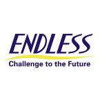 ENDLESS エンドレス GSTEDLNL ENDLESS抜き文字ステッカー Lサイズ ネイビー サイズ：H6.9cm×W20cm