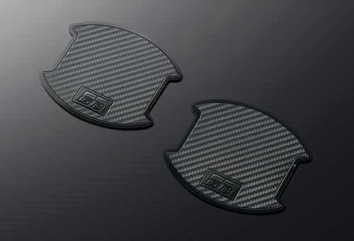 TRD MS010-00036 GRドアハンドルプロテクター 2枚セット カムリ、ルーミー、GRヤリス、ヤリスクロス、ハイラックス、ハリアー、ヤリス、ノア、ヴォクシー、クラウン GRパーツ トヨタ パーツ