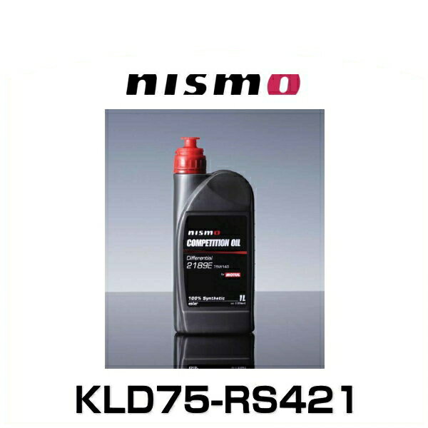NISMO ˥ KLD75-RS421 COMPETITION OIL type 2189E75W1401L ǥե L.S.D.