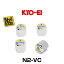 KYO-EI 協永産業 N2-VC 窒素ガス用バルブキャップ メッキ（エアバルブキャップ）4個セット