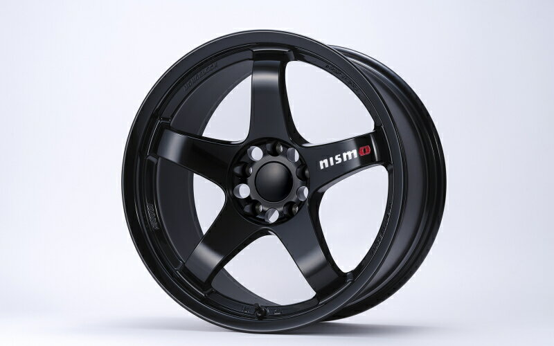 NISMO ニスモ 4030S-RS130-BK チューナーサイズ 鍛造1ピースアルミホイール 18×10.5J、インセット15、5穴