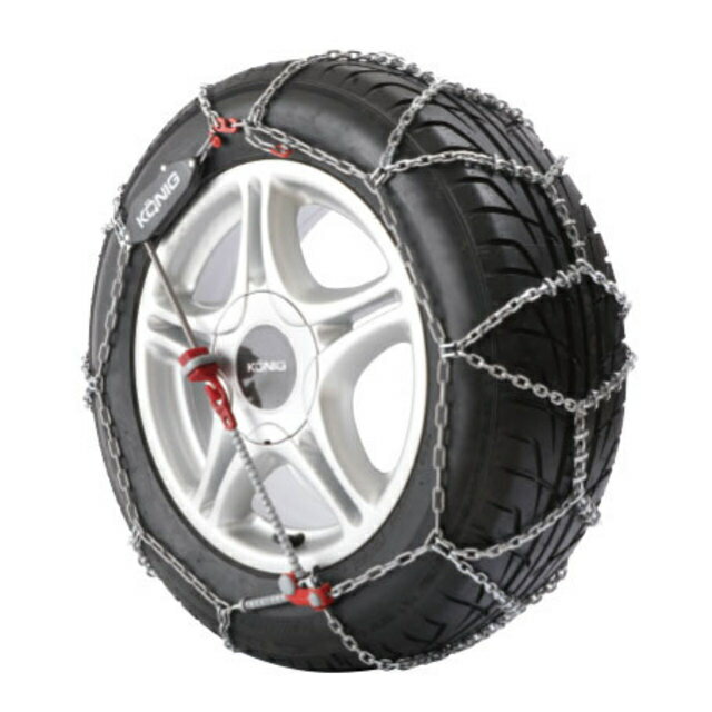 KONIG コーニック 金属タイヤチェーン CLM-080 CLマジック ジャッキアップ不要 簡単装 ...