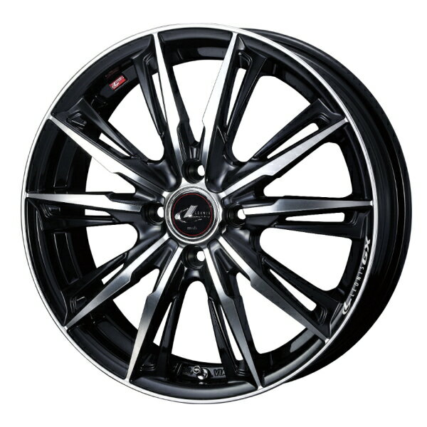 weds ウェッズ レオニス GX 39339 16インチ 16×5.0J インセット：45 穴数：4 PCD：100 ハブ径：65 カラー：PBMC【ホイール4本価格】