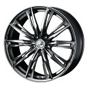 weds ウェッズ レオニス GX 39371 18インチ 18×7.0J インセット:47 穴数:5 PCD:100 ハブ径:65 カラー:BMCMC【ホイール4本価格】(2)
