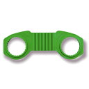 Zafety Lug Lock ゼイフティラグロック グリーン 41mm 50個入り 連結式 ホイールナットの緩み防止 タイヤ脱落・ナット外れの防止 トラックや...