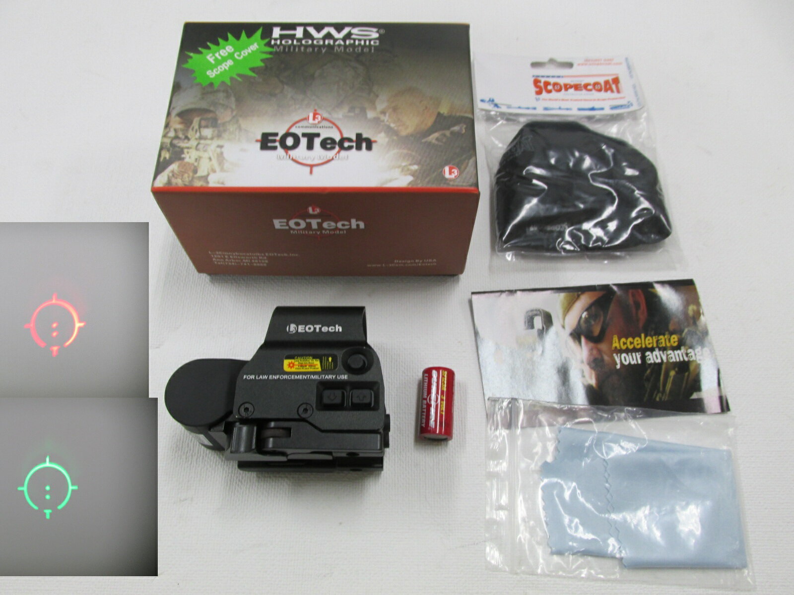 セール！EoTech　558タイプ　QDマウント新品BK