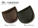 馬尻革　コードバン　CORDOVAN 馬蹄型小銭入　コインケース （ブラック　チョコ）【楽ギフ_包装】 【楽ギフ_のし】 【楽ギフ_のし宛書】 【楽ギフ_メッセ入力】 【sybp】【w2】【父の日】