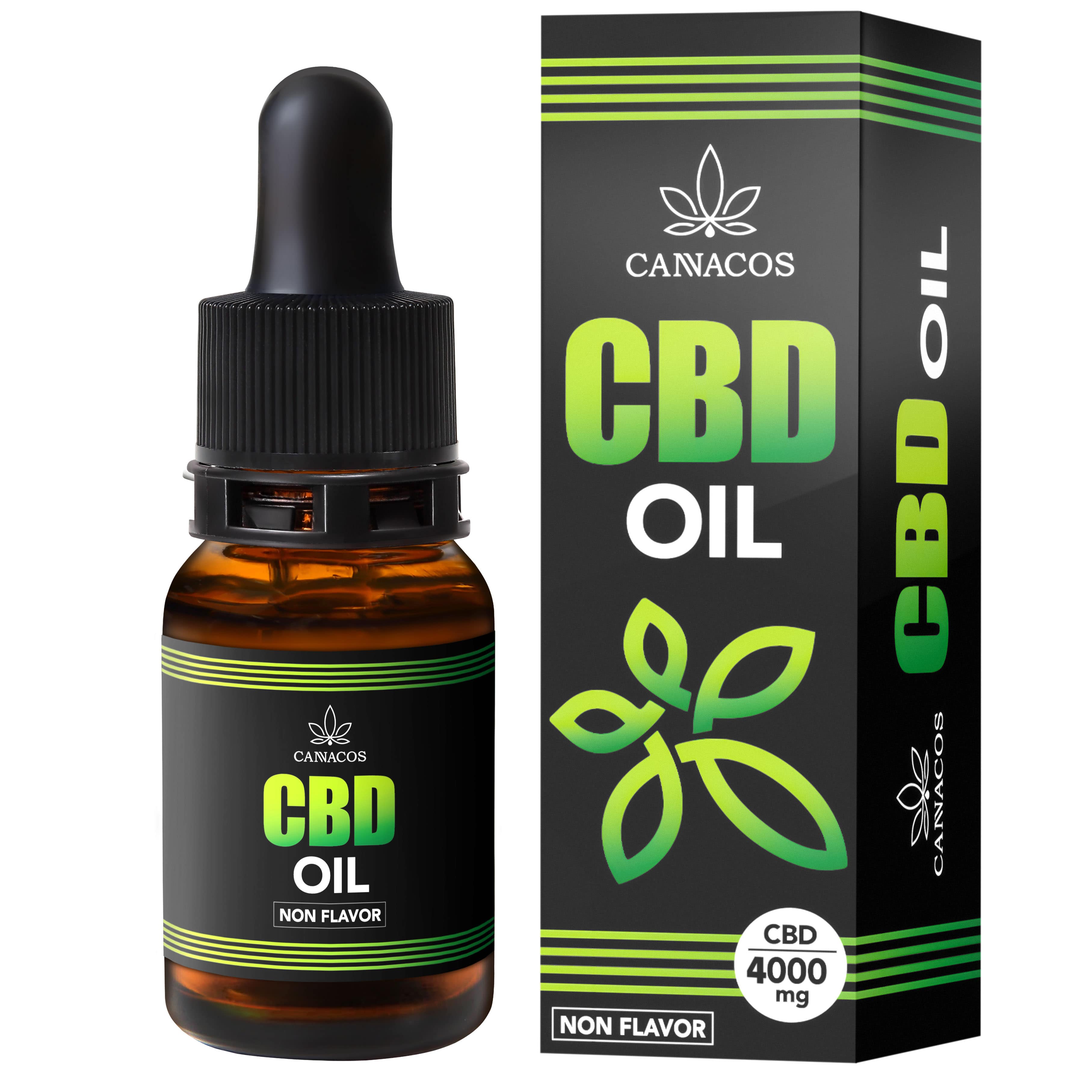 CBD4000mg CBD オイル 10ml 濃度40% CANNACOS 高濃度 ブロードスペクトラム ノンフレーバー