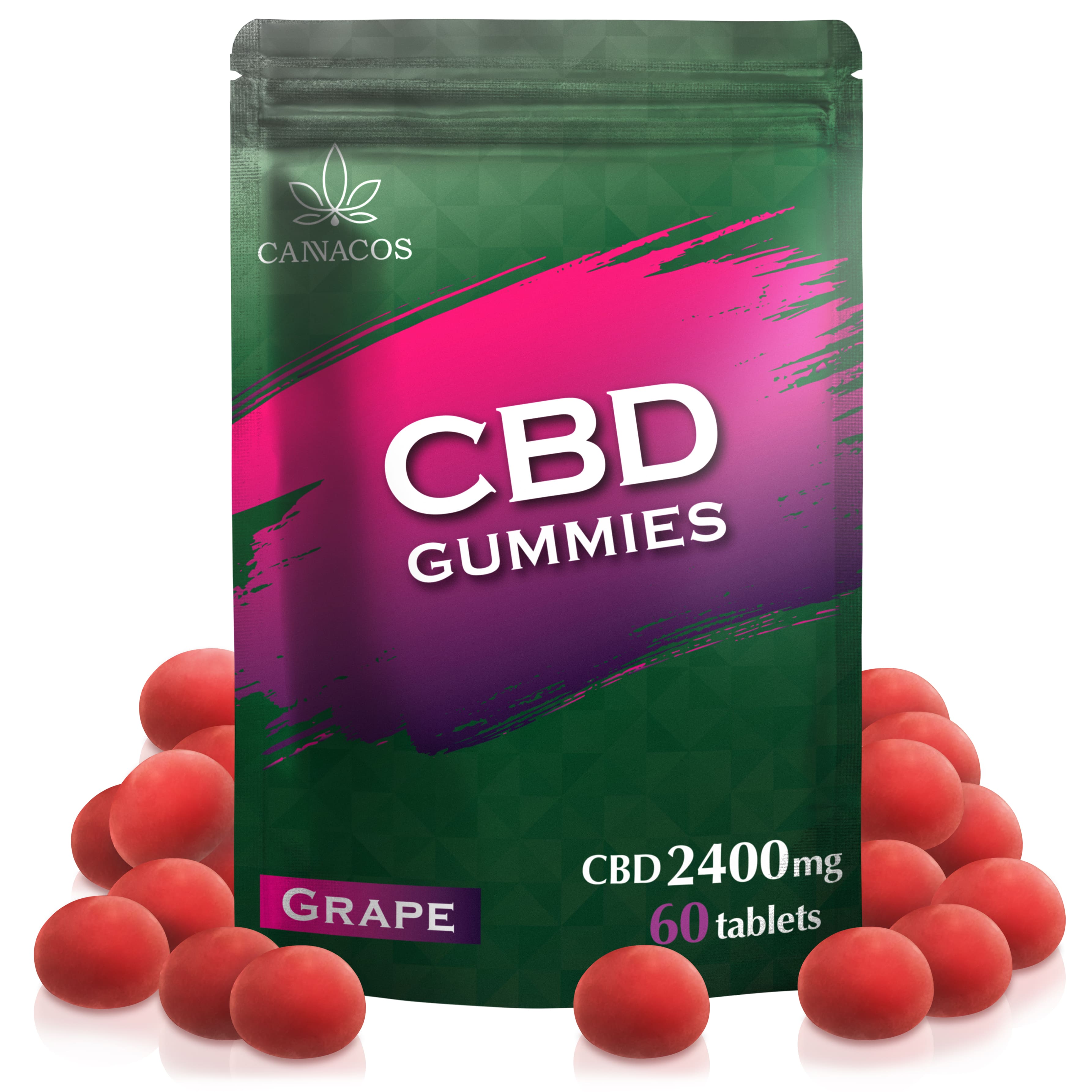 【楽天6冠】60粒 CBD2400mg CBD CBG グミ 1