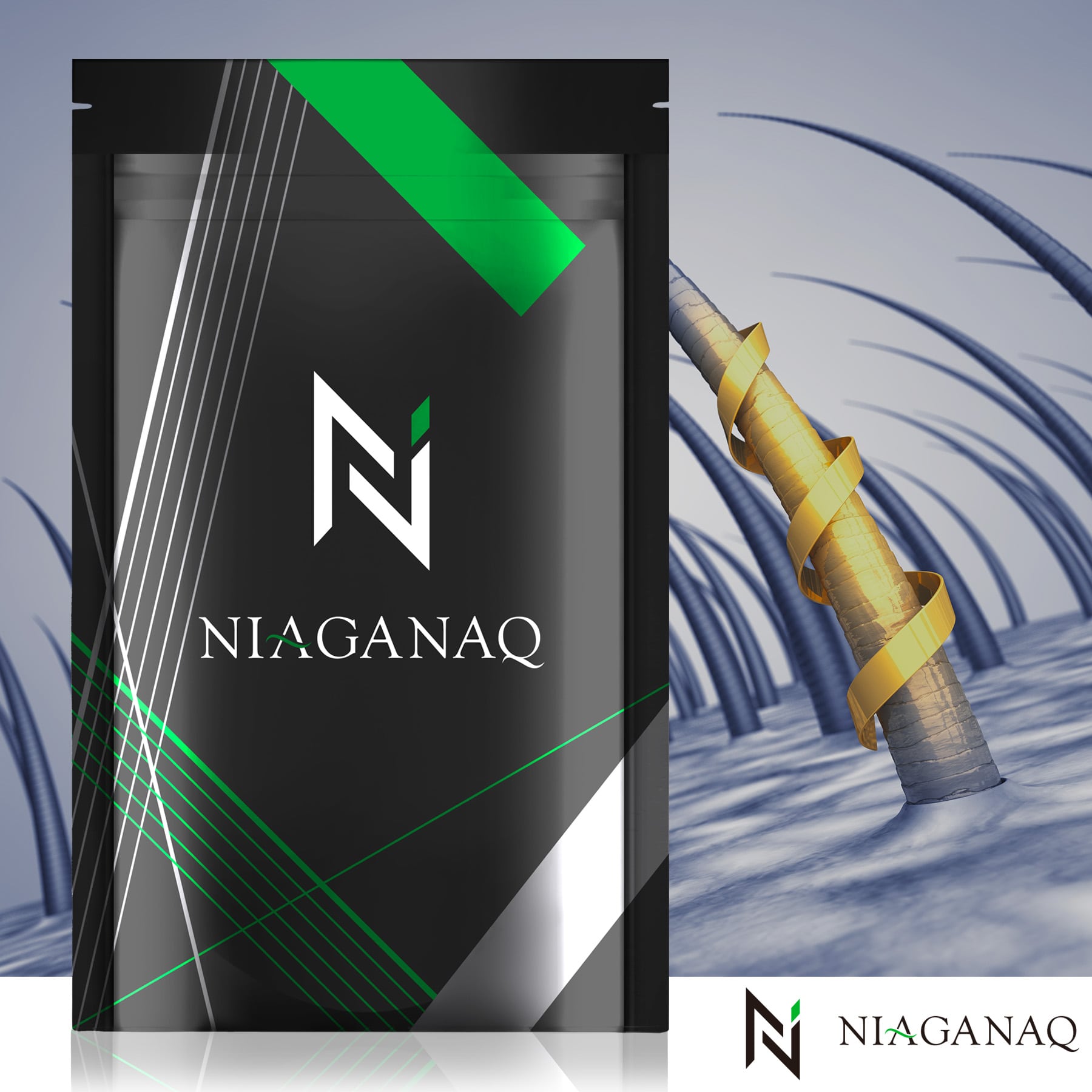 【3個セット】NIAGANAQ アナゲイン3300mg ノコギリヤシ 亜鉛 イソフラボン 厳選12成分 GMP認定工場 30日分 3個セット