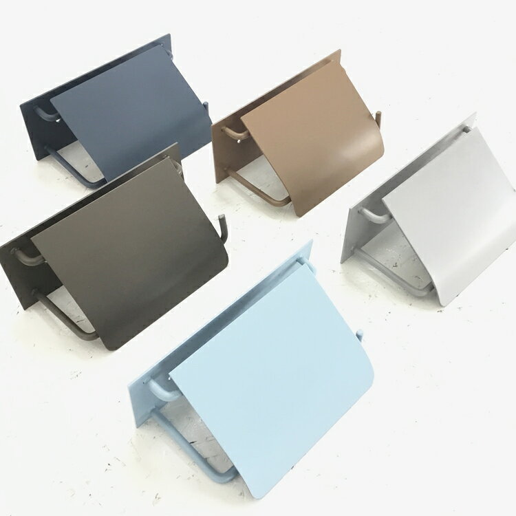 【新色 5色】【ロコカラー】 アイアン トイレットペーパーホルダー マットカラー インダストリアル カフェ 雑貨 cafe shop 人気 アイアン マットカラーシリーズ 艶消 造形 トイレ TOILET【送料無料】【自社工場で製作】【日本製】 craft-hanbai-10000138 CRAFT COLLECT サンプル画像3