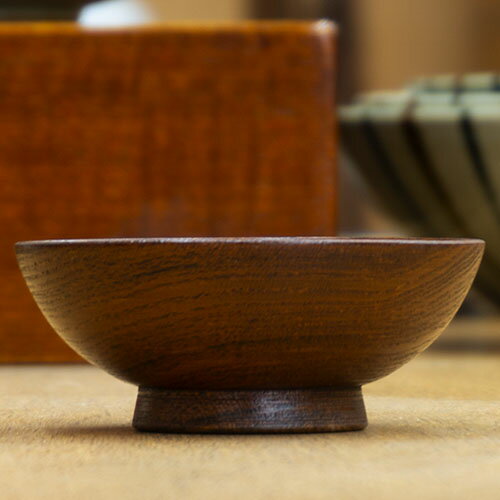 酒器 木 と 漆 桑 長寿 盃 7.5cm すり漆