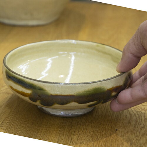 和食器 龍門司焼 中鉢 15cm 三彩