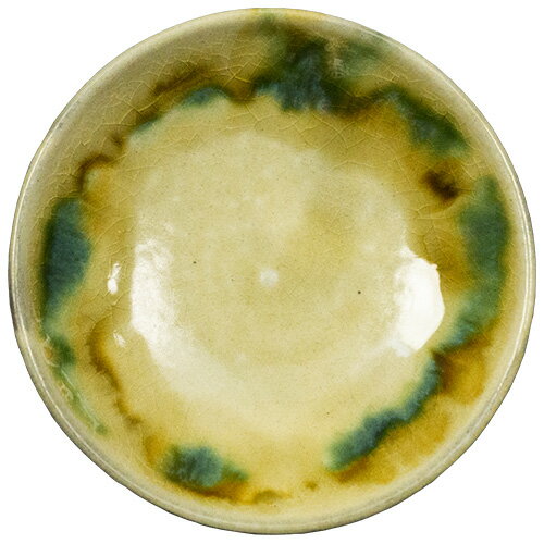 和食器 龍門司焼 小皿 10.5cm 三彩