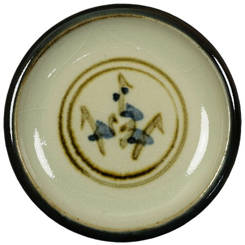 和食器 布志名焼 袖師窯 小皿 11cm つゆ草