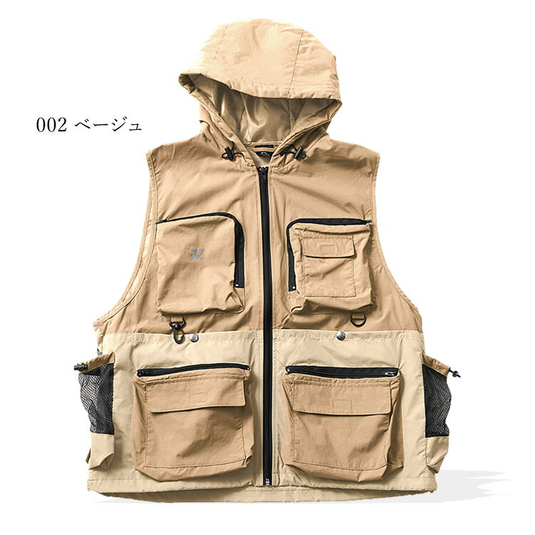 多機能ベストキャリーベストベストフート付きベスト軽量撥水多収納防災グッズアウトドアキャンプ釣りフェス作業作業ベストタルテックスLX51142【あす楽対応】