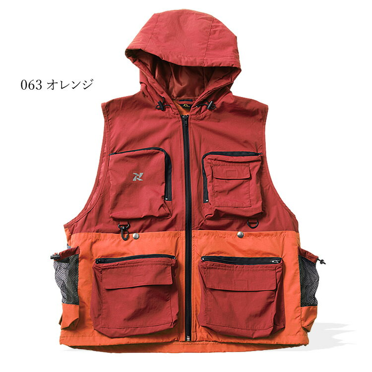多機能ベストキャリーベストベストフート付きベスト軽量撥水多収納防災グッズアウトドアキャンプ釣りフェス作業作業ベストタルテックスLX51142【あす楽対応】
