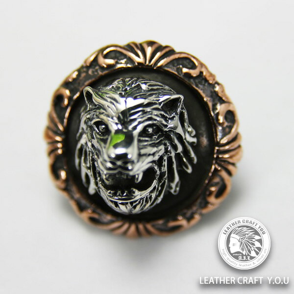 【BLACK FRIDAYセール限定！2,000円OFFクーポンあり】シルバーコンチョ シルバー925×ブロンズ(銅) ハン..