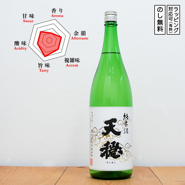 天穏日本酒純米酒白ラベル五百万石1...