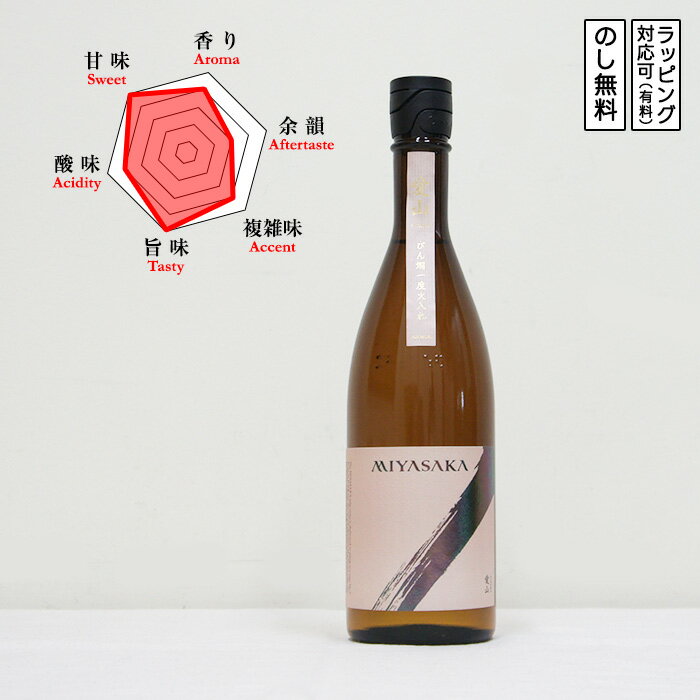 MIYASAKA 日本酒 純米吟醸 原酒 愛山 720　Miyasaka みやさか あいやま　(長野県/宮坂醸造)