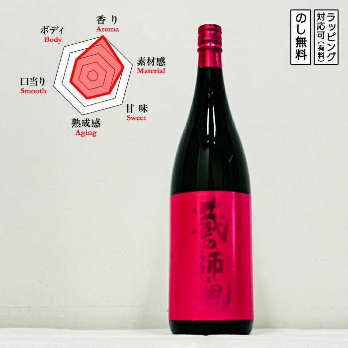 蔵の師魂 The Pink 芋焼酎 1800　くらのしこん ざ ぴんく　(鹿児島県／小正醸造)