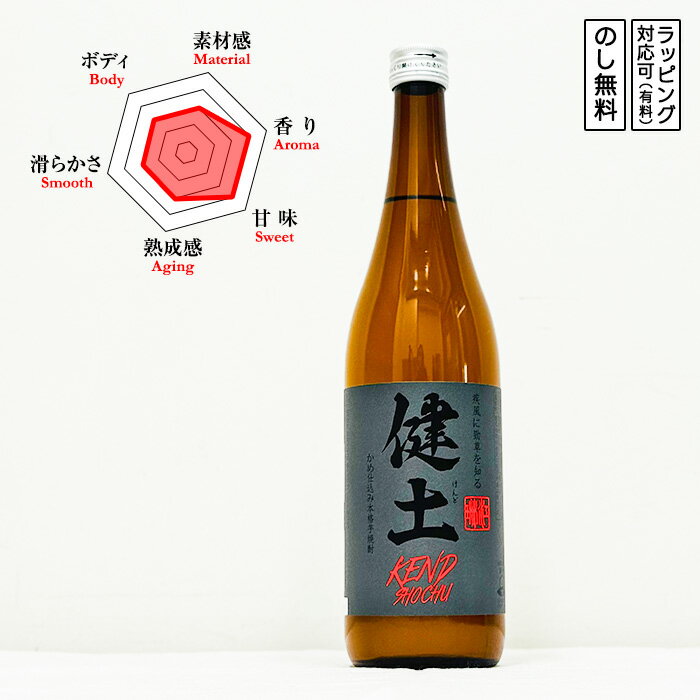 健土 本格芋焼酎 720　けんど　(鹿児島県／健土株式会社 牛ノ根蒸留所)